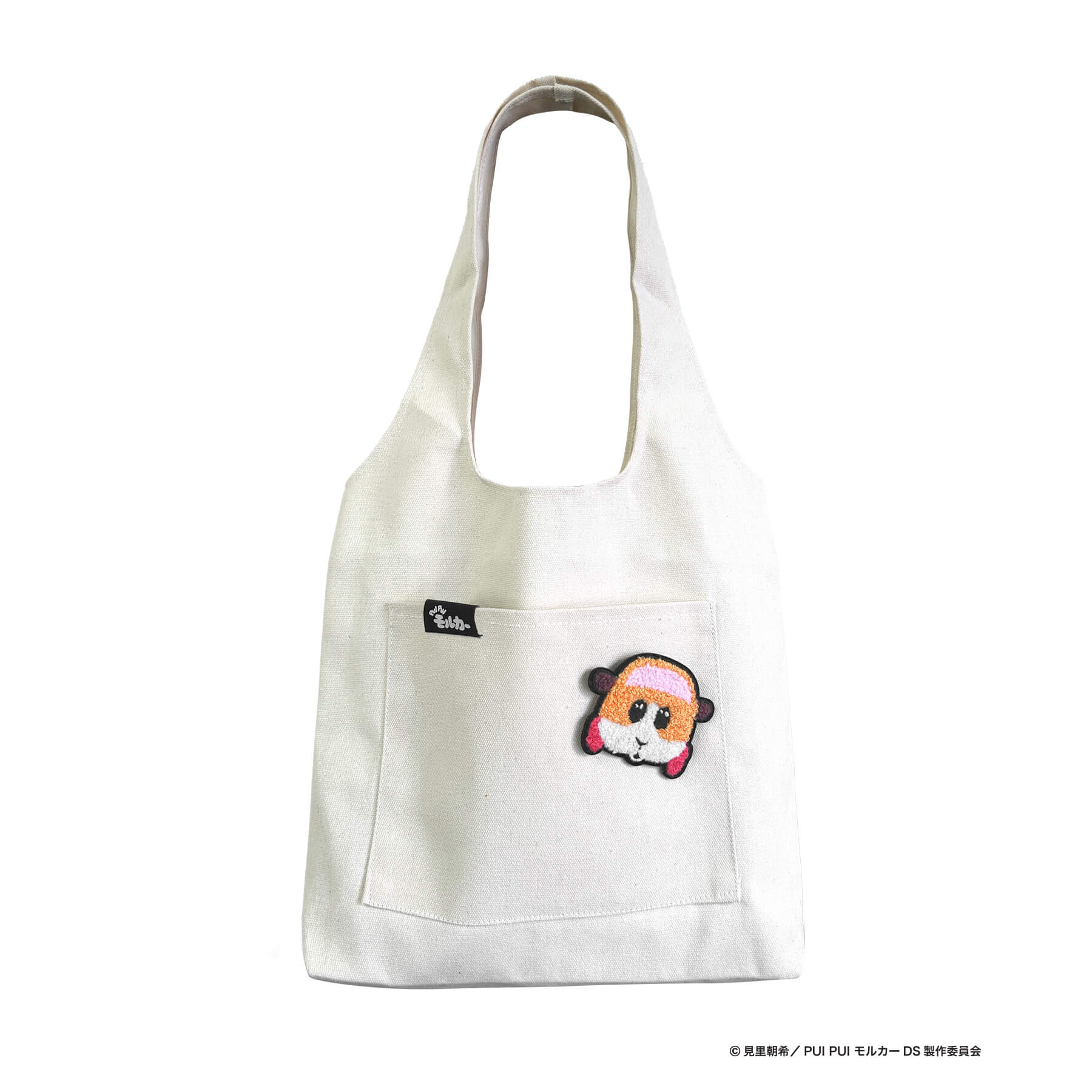 サガラ刺繍バッジ付レジバッグ / PUI PUI モルカー – L LABEL