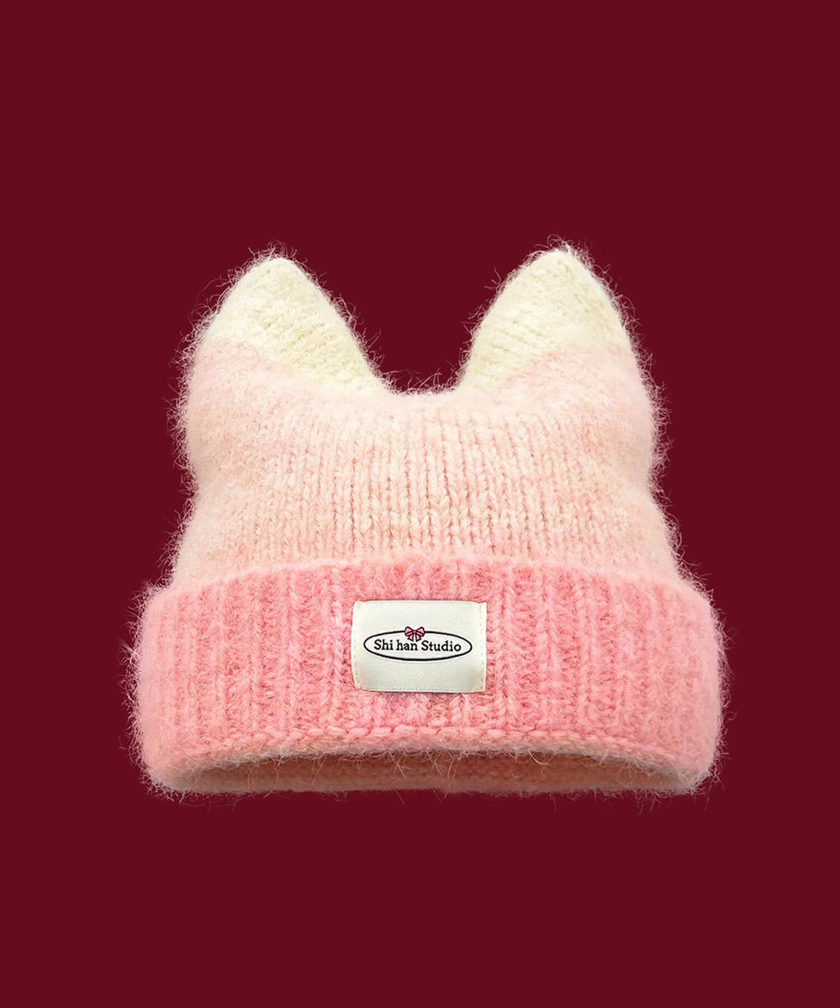 猫耳ニット帽/ビーニー