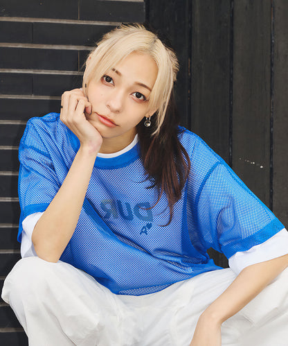 メッシュオーバーTシャツ