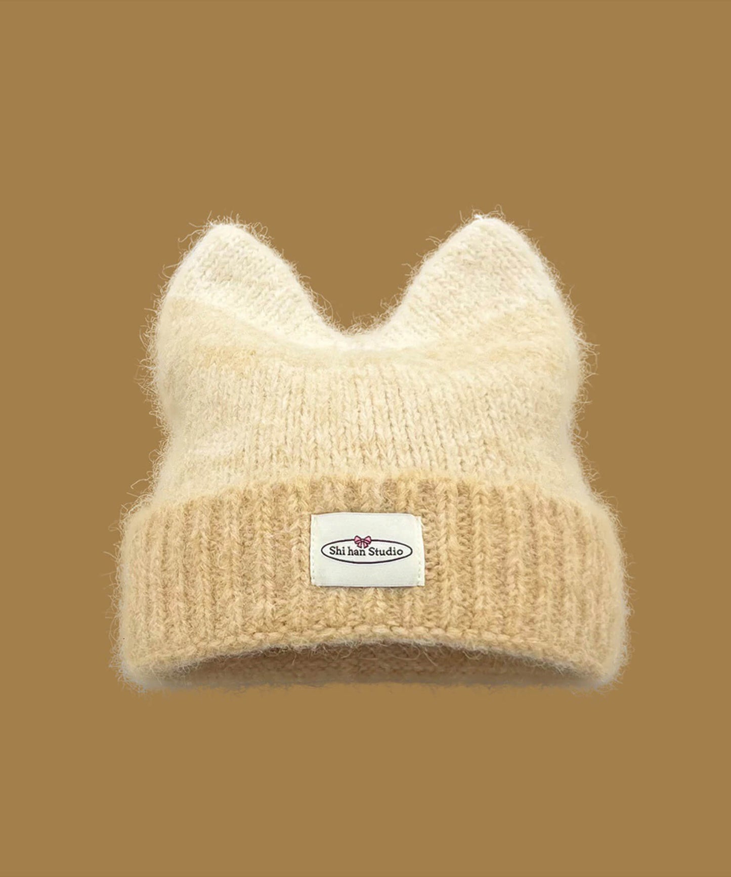 猫耳ニット帽/ビーニー