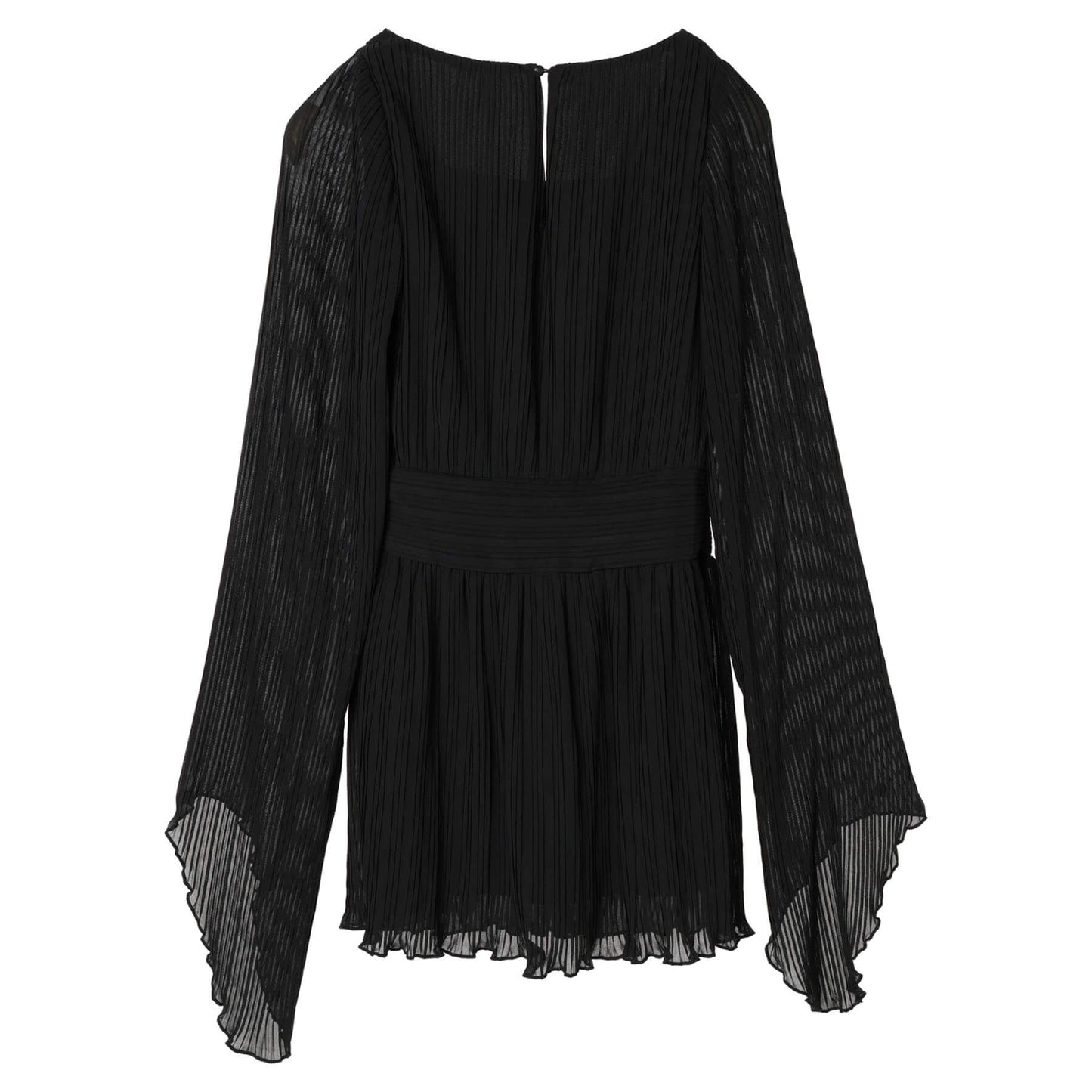 Pleated mini dress