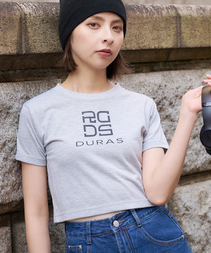 ロゴクロップTシャツ