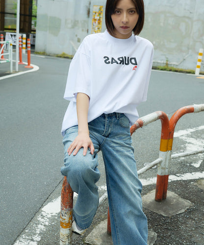 反転ロゴオーバーTシャツ