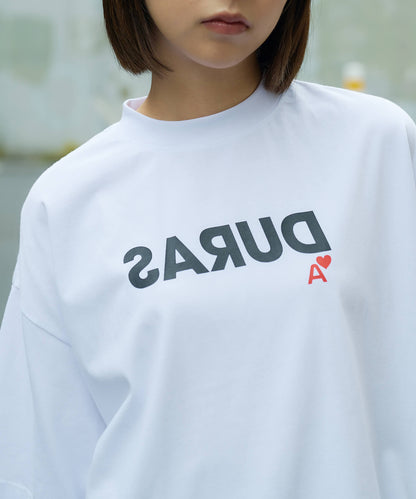反転ロゴオーバーTシャツ