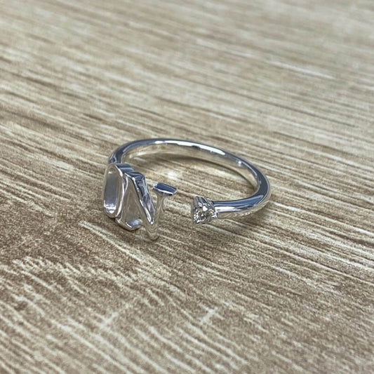 ON° Logo Diamond Ring