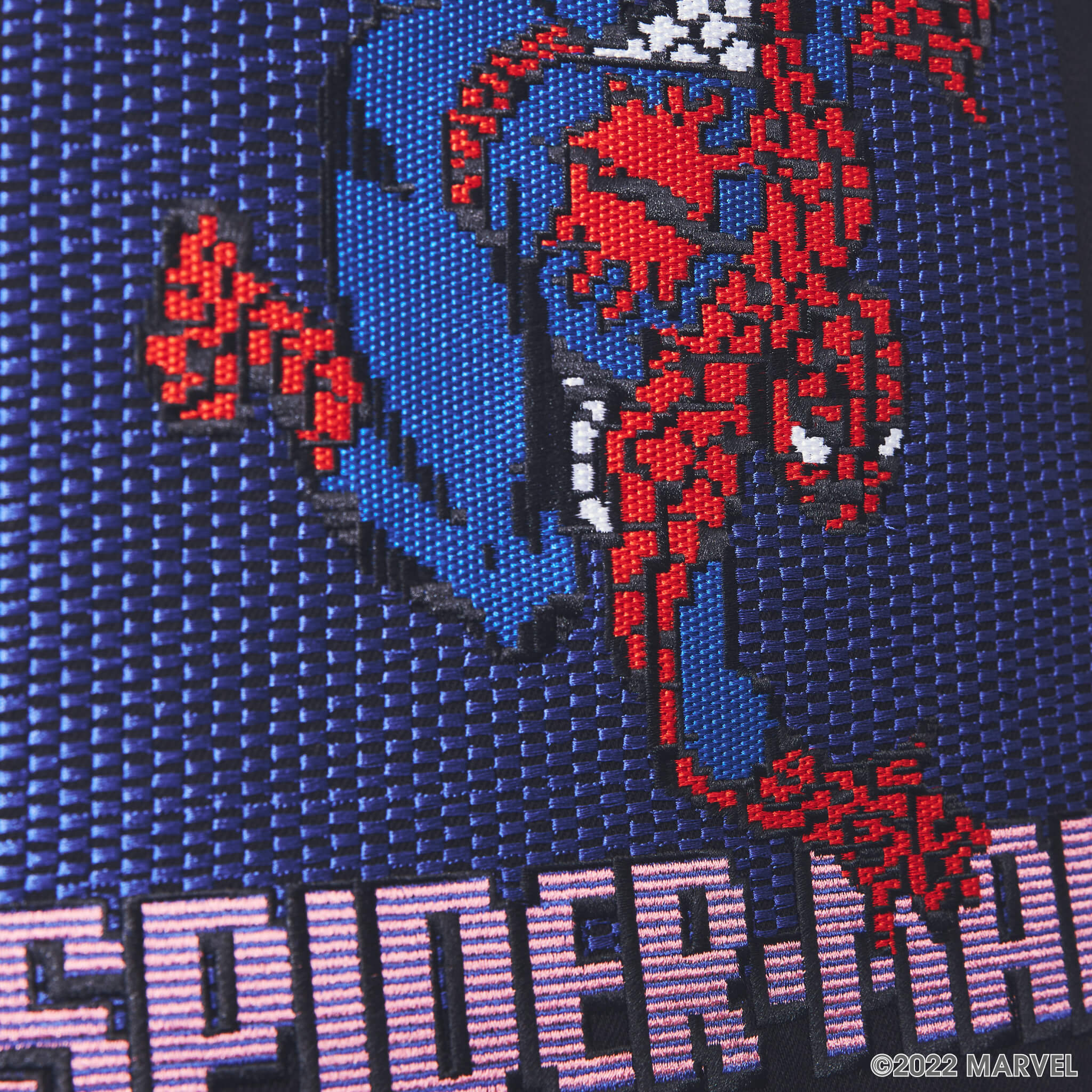 JENNI / MARVEL デニム&PUレザージャケット(刺繍)